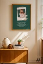 Öğretmenler Günü Polaroid Fotoğraflı Poster Duvar Tablosu, Sevdiklerinize Özel Hediye - Görsel 4