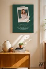 Öğretmenler Günü Polaroid Fotoğraflı Poster Duvar Tablosu, Sevdiklerinize Özel Hediye - Görsel 8