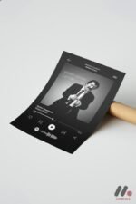 Kişiye Özel Müzik Çalar Temalı Poster Duvar Tablosu, Sevdiklerinize Özel Hediye - Görsel 7