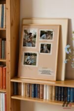 Kişiye Özel Polaroid Kolaj Bej Duvar Tablosu, Sevdiklerinize Özel Hediye - Görsel 5