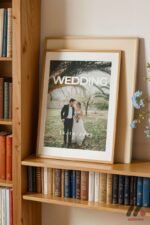 Kişiye Özel Wedding Tarihli Düğün Posteri Duvar Tablosu, Sevdiklerinize Özel Hediye - Görsel 5