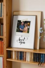 Kişiye Özel I Love You Polaroid Poster Duvar Tablosu, Sevdiklerinize Özel Hediye - Görsel 2