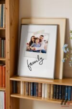 Kişiye Özel Family Polaroid Poster Duvar Tablosu, Sevdiklerinize Özel Hediye - Görsel 2