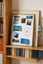 Kişiye Özel Gün Batımı Polaroid Kolaj Duvar Tablosu, Sevdiklerinize Özel Hediye - Görsel 2