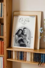 Kişiye Özel Our Family Kemerli Aile Posteri Duvar Tablosu, Sevdiklerinize Özel Hediye - Görsel 5