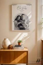 Kişiye Özel Our Family Kemerli Aile Posteri Duvar Tablosu, Sevdiklerinize Özel Hediye - Görsel 8