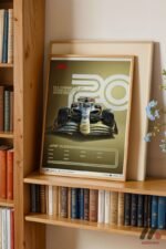 Formula 1 70. Yıl Anma Afişi Duvar Tablosu, Oto Severlere Özel Hediye - Görsel 5