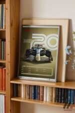 Formula 1 70. Yıl Anma Afişi Duvar Tablosu, Oto Severlere Özel Hediye - Görsel 2