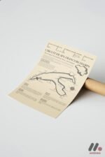 Spa Francorchamps Pist Haritası Duvar Tablosu, Oto Severlere Özel Hediye - Görsel 7