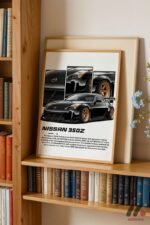 Nissan 350Z JDM Araba Posteri Duvar Tablosu, Oto Severlere Özel Hediye - Görsel 5