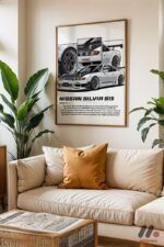 Nissan Silvia S15 JDM Poster Duvar Tablosu, Oto Severlere Özel Hediye - Görsel 6