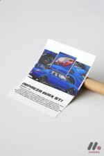 Subaru Impreza WRX STI JDM Poster Duvar Tablosu, Oto Severlere Özel Hediye - Görsel 7