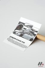 Honda Civic FD JDM Poster Duvar Tablosu, Oto Severlere Özel Hediye - Görsel 7