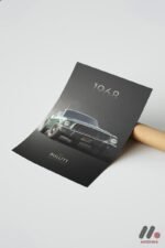 Ford Mustang Bullitt 1968 Poster Duvar Tablosu, Oto Severlere Özel Hediye - Görsel 7
