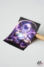 Dragon Ball Frieza Anime Poster Duvar Tablosu, Anime Severlere Özel Hediye - Görsel 7