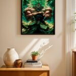 Dragon Ball Broly Anime Poster Duvar Tablosu, Anime Severlere Özel Hediye