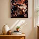 Dragon Ball Vegeta Anime Poster Duvar Tablosu, Anime Severlere Özel Hediye