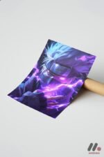 Naruto Kakashi Anime Poster Duvar Tablosu, Anime Severlere Özel Hediye - Görsel 7