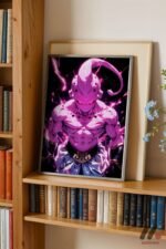 Dragon Ball Majin Buu Poster Duvar Tablosu, Anime Severlere Özel Hediye - Görsel 2