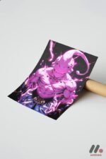 Dragon Ball Majin Buu Poster Duvar Tablosu, Anime Severlere Özel Hediye - Görsel 7