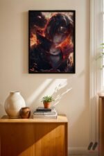 Naruto Itachi Anime Poster Duvar Tablosu, Anime Severlere Özel Hediye