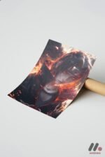 Naruto Itachi Anime Poster Duvar Tablosu, Anime Severlere Özel Hediye - Görsel 7