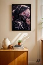 Tokyo Ghoul Kaneki Anime Poster Duvar Tablosu, Anime Severlere Özel Hediye