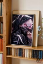 Tokyo Ghoul Kaneki Anime Poster Duvar Tablosu, Anime Severlere Özel Hediye - Görsel 2