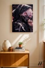 Tokyo Ghoul Kaneki Anime Poster Duvar Tablosu, Anime Severlere Özel Hediye - Görsel 8