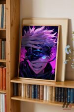 Jujutsu Kaisen Gojo Poster Duvar Tablosu, Anime Severlere Özel Hediye - Görsel 5