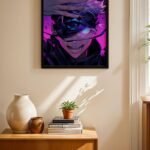 Jujutsu Kaisen Gojo Poster Duvar Tablosu, Anime Severlere Özel Hediye