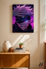 Jujutsu Kaisen Gojo Poster Duvar Tablosu, Anime Severlere Özel Hediye - Görsel 8