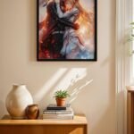 Naruto Romantik Sahne Poster Duvar Tablosu, Anime Severlere Özel Hediye
