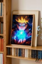 Naruto Rasengan Anime Poster Duvar Tablosu, Anime Severlere Özel Hediye - Görsel 5