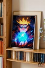 Naruto Rasengan Anime Poster Duvar Tablosu, Anime Severlere Özel Hediye - Görsel 2