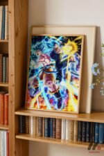 Dragon Ball Ultra Instinct Poster Duvar Tablosu, Anime Severlere Özel Hediye - Görsel 5