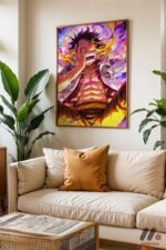 One Piece Luffy Gear 5 Poster Duvar Tablosu, Anime Severlere Özel Hediye - Görsel 6