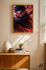 Naruto Obito Anime Poster Duvar Tablosu, Anime Severlere Özel Hediye - Görsel 4