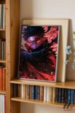 Naruto Obito Anime Poster Duvar Tablosu, Anime Severlere Özel Hediye - Görsel 2