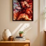 Dragon Ball Goku Kaioken Poster Duvar Tablosu, Anime Severlere Özel Hediye