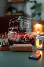Kişiye Özel TIR 3D Led Lamba
