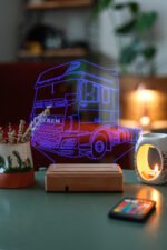 Kişiye Özel TIR 3D Led Lamba - Görsel 2