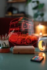 Kişiye Özel TIR 3D Led Lamba - Görsel 6