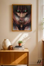 Attack on Titan Titan Formu Poster Duvar Tablosu, Anime Severlere Özel Hediye - Görsel 8