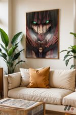 Attack on Titan Titan Formu Poster Duvar Tablosu, Anime Severlere Özel Hediye - Görsel 10