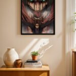 Attack on Titan Titan Formu Poster Duvar Tablosu, Anime Severlere Özel Hediye
