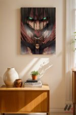 Attack on Titan Titan Formu Poster Duvar Tablosu, Anime Severlere Özel Hediye - Görsel 2