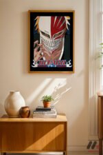 Bleach Ichigo Maske Anime Poster Duvar Tablosu, Anime Severlere Özel Hediye - Görsel 8