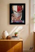 Bleach Ichigo Maske Anime Poster Duvar Tablosu, Anime Severlere Özel Hediye
