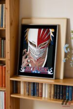 Bleach Ichigo Maske Anime Poster Duvar Tablosu, Anime Severlere Özel Hediye - Görsel 5